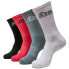 MISTER TEE Love Hate long socks 4 pairs