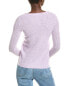 Sofiacashmere Pointelle Scoop Neck Cashmere Sweater Women's