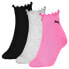 PUMA Ruffle 3 Units Quarter short socks 3 pairs