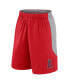 Men's Red/Gray Los Angeles Angels Go Hard Shorts