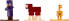 Figurka Jada Toys minecraft 18 figurek dungeons fala 7