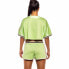 GRIMEY Jungle Punch Mesh Crop short sleeve v neck T-shirt