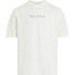 CALVIN KLEIN Shadow Embossed Logo short sleeve T-shirt