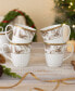 Charlotta Holiday Harvest Mugs, Set of 4