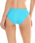 Becca By Rebecca Virtue Modern Edge Hipster Bikini Bottom Women's Blue Xs