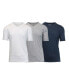 Navy-Heather Gray-White