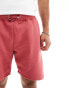 DTT jersey shorts in mineral red