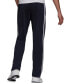 Men's Primegreen Essentials Warm-Up Open Hem 3-Stripes Track Pants