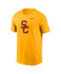 Men's Gold USC Trojans Primetime Evergreen Logo T-Shirt