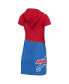 Women's Red, Royal Buffalo Bills Hooded Mini Dress