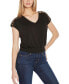 Women's Shoulder Detail Dolman Knit Top