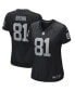 Women's Tim Brown Black Las Vegas Raiders Game Retired Player Jersey