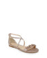 Women's Tessy Crisscross Strap Evening Flat Sandals