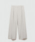 Women's Wide Leg Striped Pants