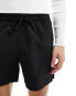 ASOS 4505 crinkle nylon training shorts in black