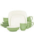 Colorwave Square 16-Pc. Dinnerware Set, Service for 4