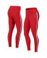 Women's Red Chicago Bulls Color-Block Leggings