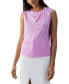 Women's Sun's Out Cotton Knotted Sleeveless Tee