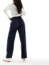 Cotton:On relaxed suit trousers in navy pinstripe