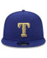 Men's Royal Texas Rangers 2024 Gold Collection 9FIFTY Snapback Hat