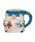 Garden Gnomes Set of 4 3-D Gnome Mugs