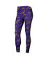 Women's Purple Baltimore Ravens Breakthrough Allover Print Leggings