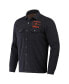 Men's NFL x Darius Rucker Collection by Charcoal Cincinnati Bengals Shacket Full-Snap Jacket