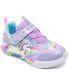 Toddler Girls S-Lights: Unicorn Chaser Light-Up Fastening Strap Casual Sneakers from Finish Line