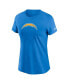 Women's Powder Blue Los Angeles Chargers Primary Logo T-Shirt