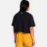 UNDER ARMOUR Boxy Crop Logo short sleeve T-shirt