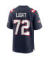 Men's Matt Light Navy New England Patriots Game Retired Player Jersey