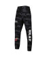 Брюки мужские New Era Black, Camo Miami Heat Tonal Joggers