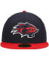 Men's Navy New Hampshire Fisher Cats Authentic Collection Road 59FIFTY Fitted Hat