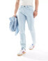 Lee Rider slim fit jeans in johnny worn in light wash