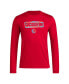 Men's Red Chicago Fire Local Pop AEROREADY Long Sleeve T-shirt