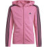 ADIDAS Essentials 3 Stripes full zip sweatshirt