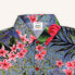 HAPPY BAY The flower power short sleeve shirt