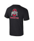 Men's Miami Hurricanes Logo Lockup 2-Hit Active Blend T-Shirt