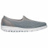 Propet Travelactiv Slip On Walking Womens Grey Sneakers Athletic Shoes W5104-SI