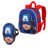 KARACTERMANIA Mask Captain America First backpack