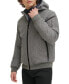 Men's Hoodie Bomber Combo Jacket