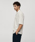 Men's Relaxed Fit Cotton Embroidered Shirt