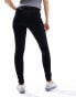 ONLY Royal regular waist skinny jeans in black