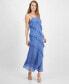 Women's Daria Bias-Ruffled Maxi Slip Dress