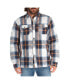 Men's Clothing Heavy Quilted Plaid Shirt Jacket