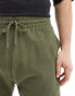 ASOS DESIGN skinny fit shorts in khaki