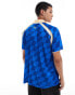 Puma Diamond Print Football jersey in blue and yellow - exclusive to ASOS