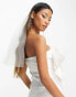 Forever New Bridal exclusive tulle bow clip-on veil in ivory