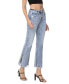 Women's High Rise Cropped Flare Jeans