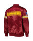 Men's Burgundy Washington Commanders The Pick and Roll Full-Snap Jacket